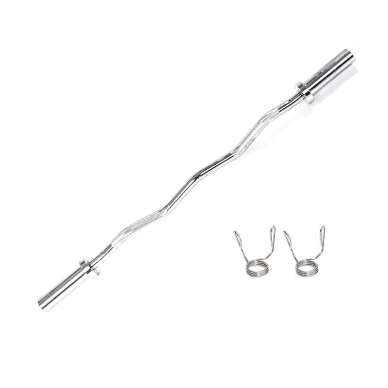Toorx 120 cm olympisk curlstang med 50 mm hylser